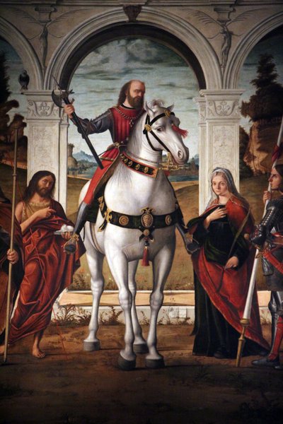 Saint Vitalis on Horseback by Vittore Carpaccio